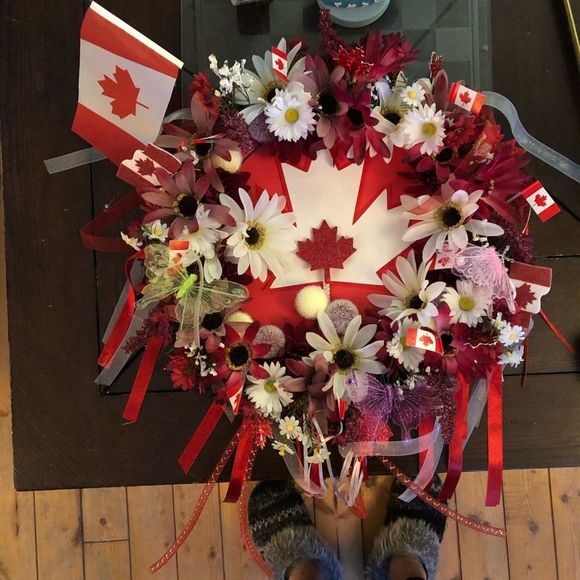 Canada day wreath - Picture 6 of 6